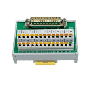 Bloc de bornes à vis D-SUB 25 broches avec interface DB, en cuivre étamé, pour carte <span class=keywords><strong>PCB</strong></span>, 24VDC, enfichable en ligne, 26-12 AWG, 1A max. en courant continu - Product Image 3