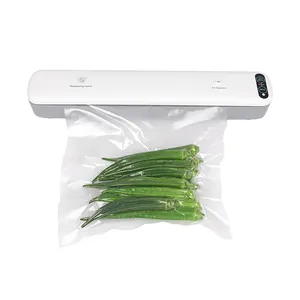 Home Portable Small Stainless Packing One Touch Steel Household Kitchen Mini Vacuum Sealer Machine Food Preservation