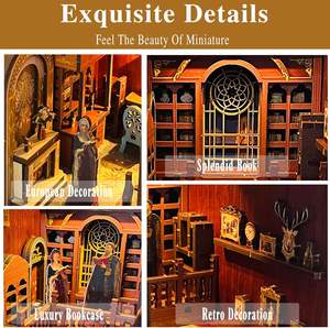 Nuovo Set Educativo Personalizzato Fai-da-Te: Fermalibri 3D in Legno con Luce LED per Bambini da 5 a 7 Anni, Facile da Costruire - Product Image 4