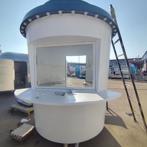 Thiết Kế Độc Đáo Cà Phê Cup Hình Dạng Thực Phẩm Xe Tải Mini Xách Tay Thực Phẩm Nhỏ Bán Hàng Tự Động Kiosk Xách Tay Modular Đơn Vị Cho Cắm Trại & Khu Nghỉ Mát Sử Dụng - Product Image 1