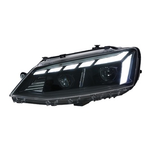 Pieza de Repuesto para Auto, Faros LED de 12v 8000k con Luz de Circulación Diurna Dinámica y Señal de Giro Roja para MK6 2012-2018, Nuevos - Product Image 4