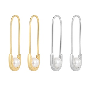 ต่างหูมุกแบบติดหู SPJ เงินแท้ S925 ป้องกันการแพ้ เหมาะสำหรับผู้หญิง - Product Image 1