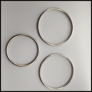 Metal <b>Ring</b> Circular Iron <b>Ring</b> For Clothing Bags Shoes Handicrafts Detachable <b>Binder</b> Clips - Product Image 4