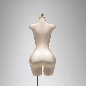 Maniquí de Medio Cuerpo para Ropa de Mujer Tallas Grandes, Estilo Europeo Americano, para Exhibición en Escaparates y Accesorios de Tienda - Product Image 6