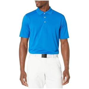 Camiseta Deportiva de Golf para Hombre, de Secado Rápido y Transpirable, 100% Poliéster, Corte Regular, Tejido de Punto, Manga Corta, con Cierre - Product Image 1