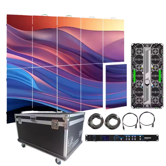 TOPvision Outdoor Indoor P2.6 P2.9 P3.91 Rainproof IP65 Seamless Splicing LED Video Wall for Shopping Mall Use