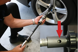 Juego de 6 Llaves de Tubo para Inyectores Diésel de 3/8'' para Tuercas de 12/14/16/17/18/19 mm con Ángulo de 180° °   Cabeza Flexible - Product Image 3