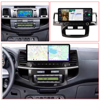 Autoradio Android 14 Penhui pour Toyota Fortuner 2005-2013, 16+512 Go, son cristallin, écran 12,3 pouces 4K, multimédia