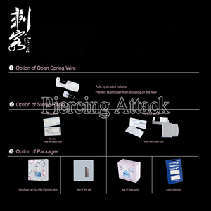 Nouveau <span class=keywords><strong>Pistolet</strong></span> de Perçage d'<span class=keywords><strong>Oreille</strong></span> Stérilisé <span class=keywords><strong>Jetable</strong></span> au Design Innovant - Product Image 5