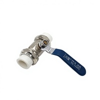 Vannes à boisseau sphérique en laiton XingFu DN20/DN25/DN32 à union simple/double, manuelles, OEM, durables, pour conduites, poignées bleues, usage eau, 200 psi