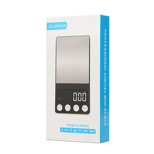 เครื่องชั่งเครื่องประดับความแม่นยำสูง Cx-186 0.03กรัม-500กรัม เครื่องชั่งดิจิตอลแบบกรัม รูปทรงสี่เหลี่ยมผืนผ้า ทำจากพลาสติก ใช้พลังงานจากแบตเตอรี่ สำหรับชั่งเครื่องประดับ - Product Image 4