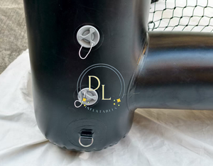 Không khí thương mại niêm phong Inflatable đánh trạm bóng chày quần vợt Golf phạm vi Inflatable batting lồng rùa <span class=keywords><strong>backstop</strong></span> HDPE Net - Product Image 5