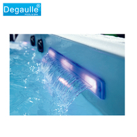 Piscine hors sol rectangulaire mobile à installation en usine Degaulle, piscine à débordement, piscine conteneur