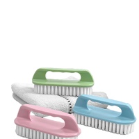Brosse de nettoyage multifonctionnelle en plastique pour la maison Brosse à cheveux doux pour laver les chaussures sans blesser les artefacts