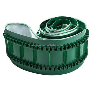 Sabuk konveyor Pvc sisi hijau dengan Cleat untuk industri kayu - Product Image 5