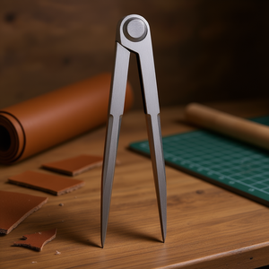 Outil de poinçonnage du cuir Fervous Leather Punch Tool, en métal de précision, pour les projets d'artisanat et de bricolage - Product Image 3