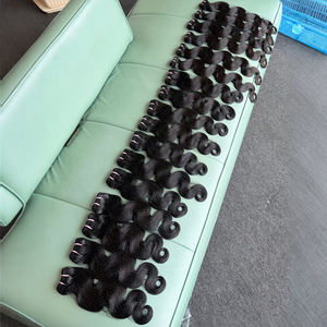 ผมต่อแบบ Body Wave แท้ 100% ผมเวอร์จินดิบจากเวียดนาม ขนาด 10-24 นิ้ว หนาแน่น สีดำธรรมชาติ สำหรับผู้หญิง - Product Image 5