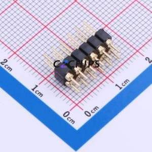 PZ254-2-06-Z-C Pin Header Through hole Component (THT),P=2.54mm Connector 2x6P 2.54mm 2.54mm Round Pin - Product Image 1