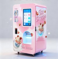 Bulk-automaat met muntinworp, robot softijsautomaat, selfservice ijsautomaat