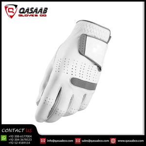Guantes de golf de cuero Cabretta antideslizantes 2026 Último estilo de cuero de vaca Guantes de golf de cuero PU para mujer - Product Image 3