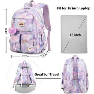 Custom <b>Large</b> Capacity Waterproof School Travel <b>Backpacks</b> Business Laptop Bags With Logo - Product Image 3