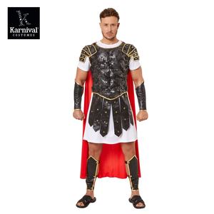 Il <span class=keywords><strong>Costume</strong></span> da armatura da guerriero <span class=keywords><strong>gladiatore</strong></span> romano di lusso per adulti da uomo ODM include il mantello-per Halloween - Product Image 2
