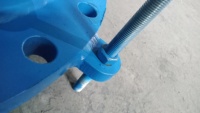 Junta de Expansión Metálica Revestida de PTFE XQH-BCQ DN100 L95mm PN0.25Mpa, Serie para Sistema de Tuberías Resistente a la Corrosión, Absorbe Impactos Bruscos