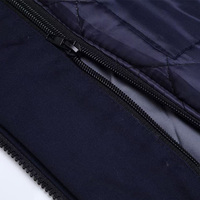 Uniforme d'hiver pour ouvriers d'usine Vêtements de travail pour hommes Chemise bleue grise Combinaison de travail Polyester ignifuge respirant