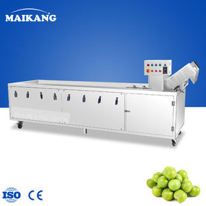 Laveuse à bulles universelle avec convoyeur ; Solution <span class=keywords><strong>de</strong></span> nettoyage à l'ozone haute capacité pour viande en dés et légumes-racines - Product Image 5