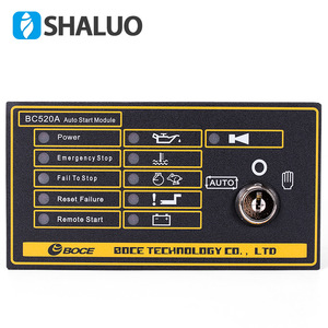 Shaluo BC520A Auto Start Module Generator Control <b>Panel</b> Diesel Generator Remote Start With <b>Keys</b> - Product Image 2