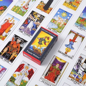 Baraja de <span class=keywords><strong>Tarot</strong></span> Waite Paper de 12x7 Pulgadas, Ampliamente Utilizada en Inglés y Chino para Principiantes, Aprendizaje del <span class=keywords><strong>Tarot</strong></span>, Empaque Personalizado en Caja de Color - Product Image 2