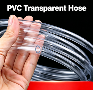 Tuyau flexible en PVC transparent, tube en vinyle transparent, anti-UV, anti-vieillissement, tuyau d'eau en plastique pour aquarium, irrigation de jardin, usage industriel - Product Image 2