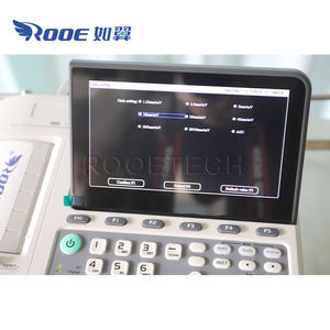 ECG301 Chine médical numérique 7 pouces écran couleur Portable <span class=keywords><strong>Holter</strong></span> 3 canaux ECG Machine - Product Image 6