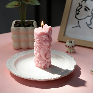 Ensemble de moules en silicone 3D pour bougies, motifs Fée, Tulipe et Cactus Saguaro, pour kits de fabrication de bougies <span class=keywords><strong>DIY</strong></span> professionnels - Product Image 1