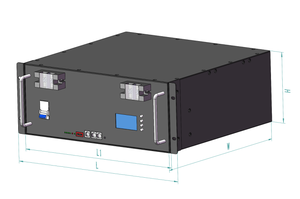 Batería de almacenamiento de energía OEM apilable 10Kwh 20Kwh baterías de litio apilables 48V Lifepo4 batería 48V 200Ah para sistema solar - Product Image 3