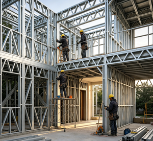 Villa Prefabbricata con Design 3D, Struttura <span class=keywords><strong>in</strong></span> Acciaio Leggero, Casa Container di Lusso Modulare Prefabbricata, Ville Prefabbricate <span class=keywords><strong>in</strong></span> <span class=keywords><strong>Vendita</strong></span> - Product Image 3
