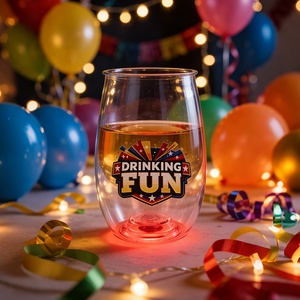 Verres lumineux en <span class=keywords><strong>plastique</strong></span> à LED pour boisson nocturne, verres à shot néon multicolores activés par le liquide, idéal pour les fêtes, bars et discothèques - Product Image 4