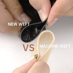 रूसी वर्जिन कर्ली बाल डबल खींचा 22 इंच का ब्लौंडे अदृश्य आसान अनुप्रयोग प्रतिभा वेफ्ट मानव बाल एक्सटेंशन - Product Image 4