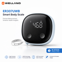 WELLAND Cinta Métrica Inteligente Profesional OEM ODM con Logotipo Personalizado, Etiqueta Privada, Regla Electrónica UWB con Aplicación de Marca Blanca