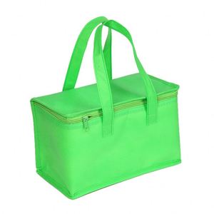 Bolsa Térmica Económica y Duradera de Tela No Tejida, Bolsa Pequeña para Picnic, Almuerzo, Comida para Llevar, Producto Promocional - Product Image 4