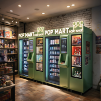 JOYVEND Distributeur automatique de figurines pour jouets anti-stress, figurines, cartes TCG, cadeaux surprise, livraison par ascenseur, paiement par carte de crédit
