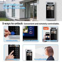 Interphone vidéo bidirectionnel RLF avec écran tactile 7 pouces, système multi-appartements, prend en charge la reconnaissance faciale, application Tuya, contrôle à distance de l'eau