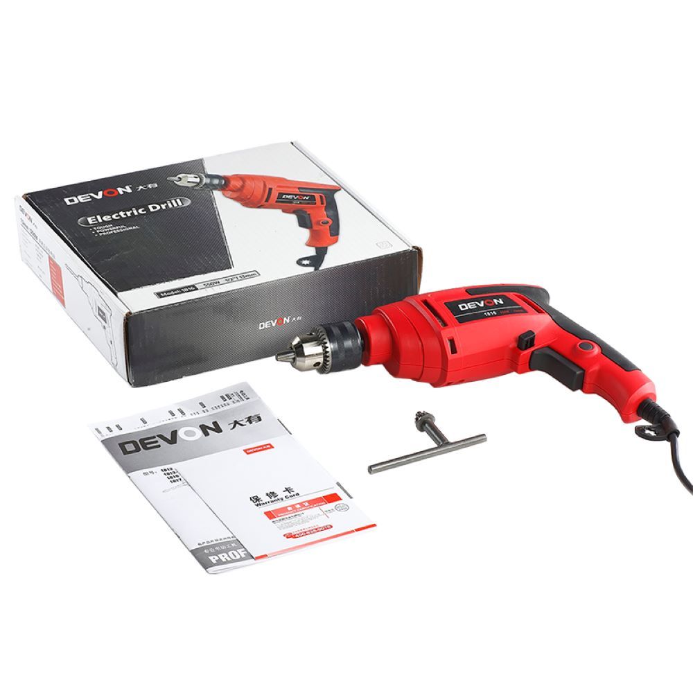 DEVON Speed Control 13mm Angle Drill Power Tool Dc Electric Drill for Household Use · image 4
