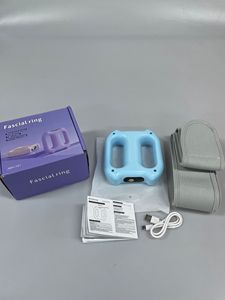 Mini pistolet de massage vibrant 3 modes, température constante, portable, avec anneau de massage fascia intelligent chauffant à lumière rouge - Product Image 6