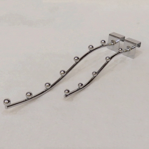 Hookie Metal Square-Tube <b>Hook</b> Accessories <b>Display</b> <b>Hooks</b> Design for Retail Store in Stock - Product Image 1