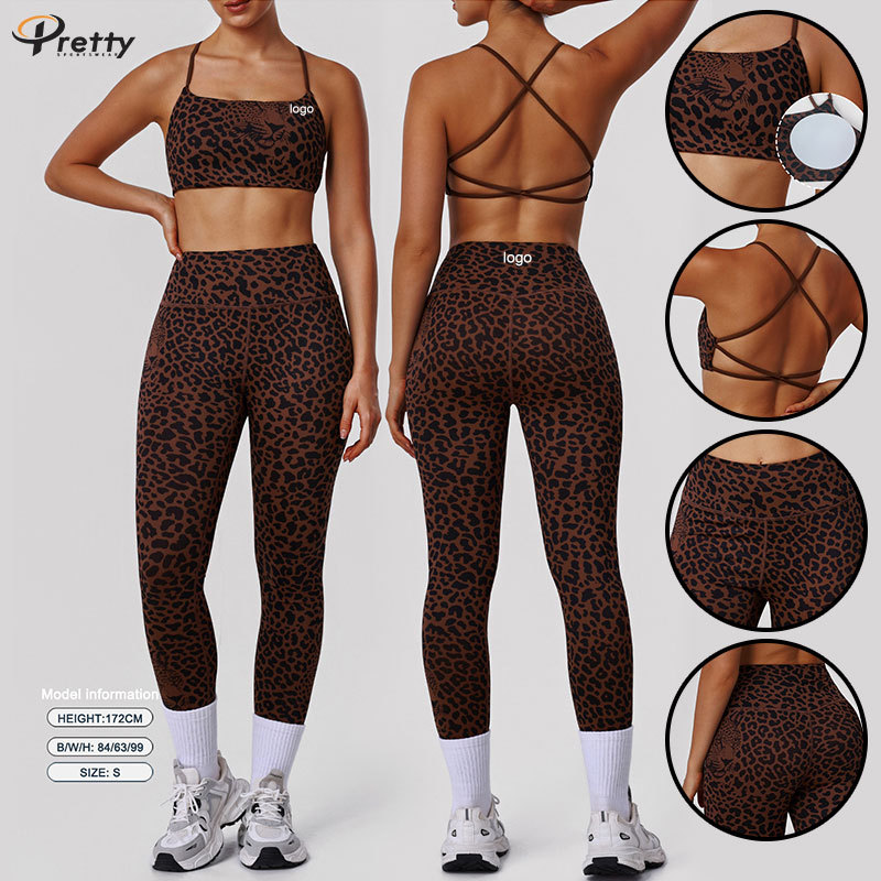 Leisurewear 4PCS Yoga Sets Womens Clothing