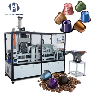 Hij K Cup and Nespresso Coffee Capsule Filling Sealing Making Machine