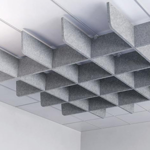Nhà Máy Bán Hàng Trực Tiếp Thiết Kế Trang Trí Âm Thanh Hấp Thụ Vật Nuôi Âm Thanh Trần Treo Tấm - Product Image 1
