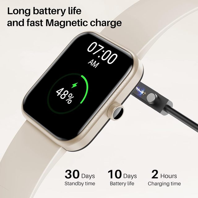 S2 44mm Smart Watch for Men&Women,Alexa Built-in,Sleep Monitor,5ATM Waterproof,HD Touchscreen,Fitness Tracker for iPhone,Android