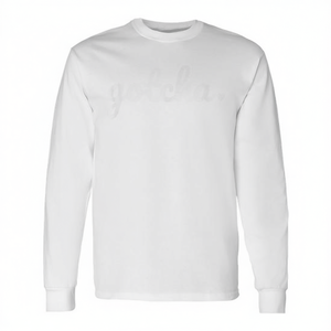 T-shirt à manches longues Gotcha Day pour enfants, col rond blanc - Product Image 2